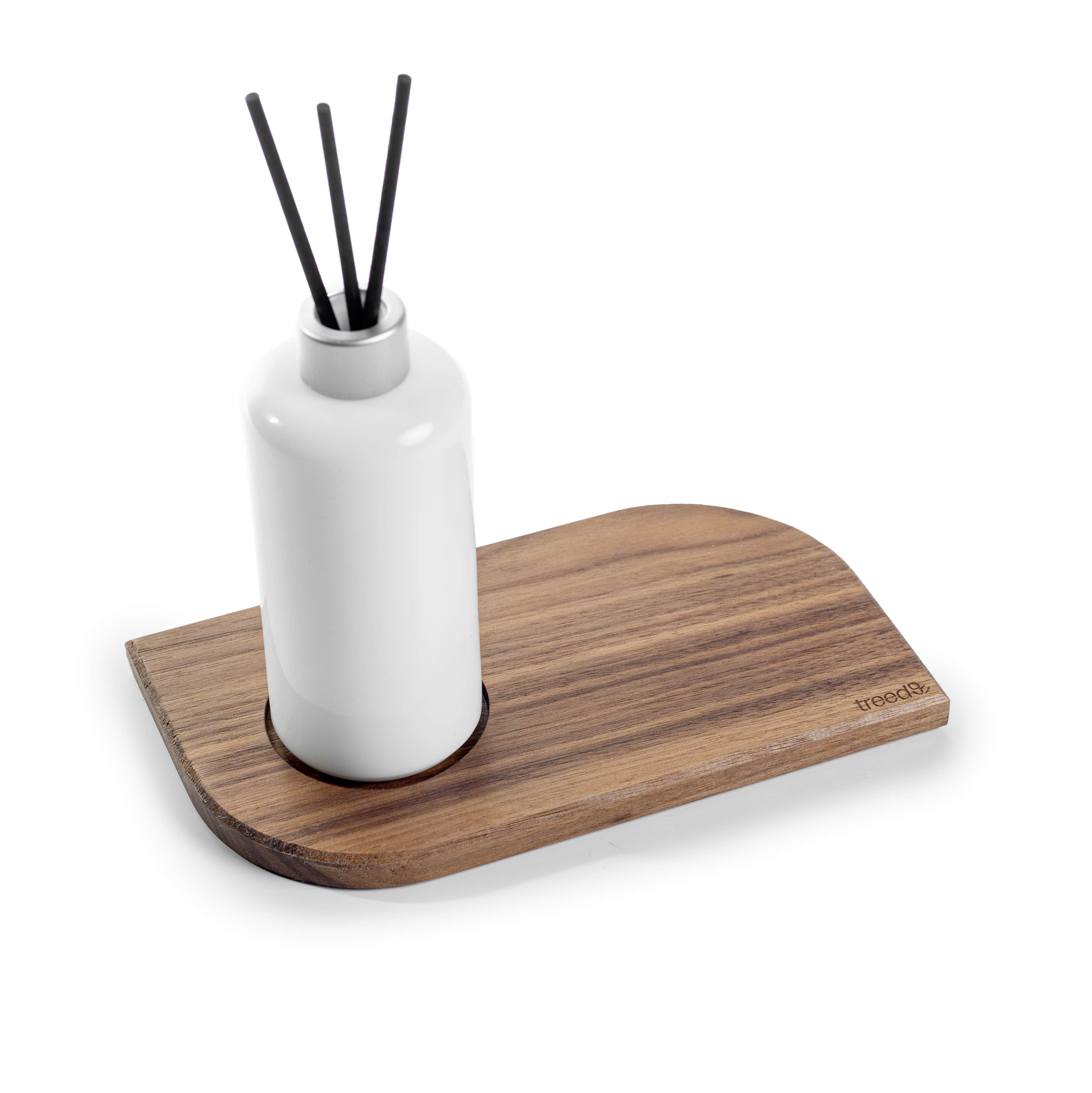 Velký aroma difuzér z ořechového dřeva — sériová výroba